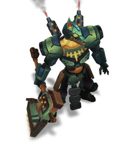 Battlecast Nasus Emerald chroma