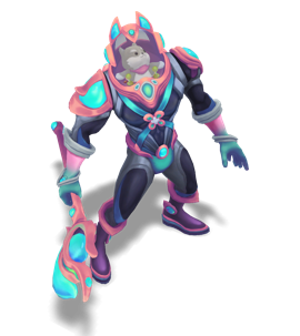 Space Groove Nasus Rose Quartz chroma