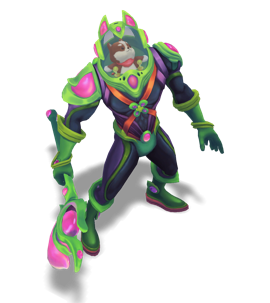 Space Groove Nasus Emerald chroma