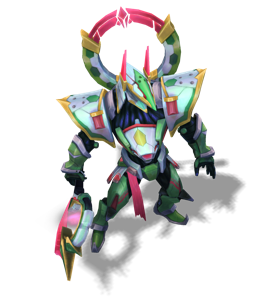 Armored Titan Nasus Emerald chroma