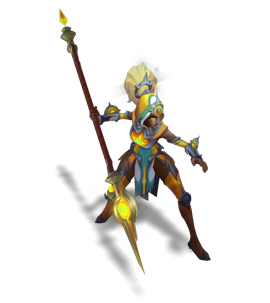Cosmic Huntress Nidalee Citrine chroma