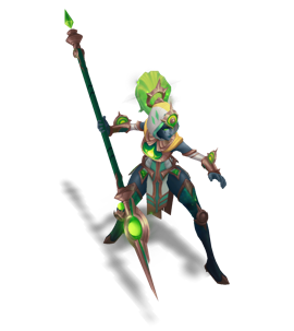 Cosmic Huntress Nidalee Emerald chroma