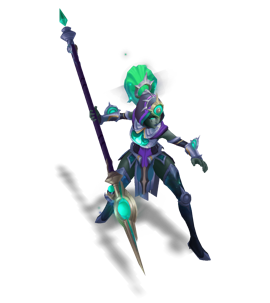 Cosmic Huntress Nidalee Turquoise chroma