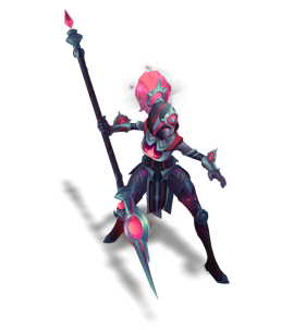 Cosmic Huntress Nidalee Obsidian chroma