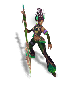 La Ilusión Nidalee Emerald chroma