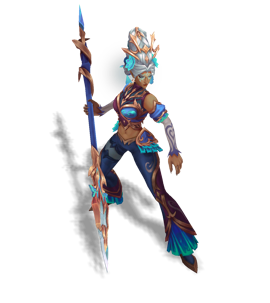 La Ilusión Nidalee Sapphire chroma