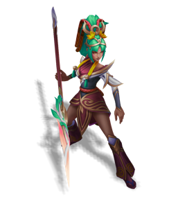 Spirit Blossom Nidalee Ruby chroma