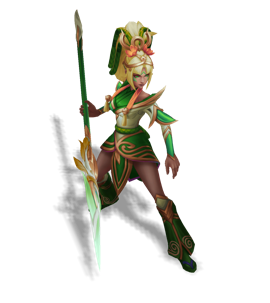 Spirit Blossom Nidalee Emerald chroma