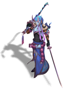 Inkshadow Yone Sapphire chroma