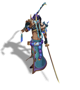 Inkshadow Yone Turquoise chroma