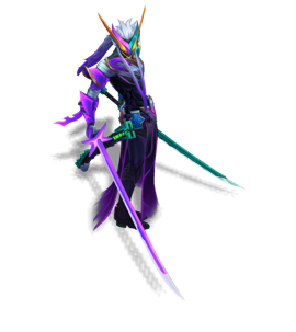 Masked Justice Yone Amethyst chroma