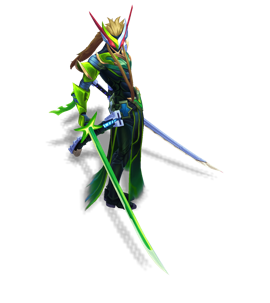 Masked Justice Yone Emerald chroma