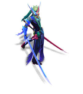 Masked Justice Yone Sapphire chroma