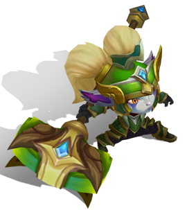 Battle Regalia Poppy Emerald chroma