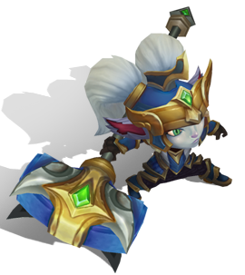 Battle Regalia Poppy Sapphire chroma