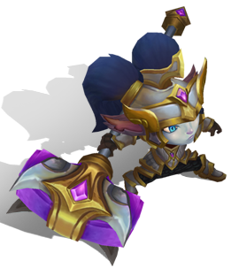 Battle Regalia Poppy Amethyst chroma
