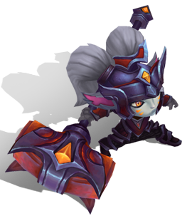 Battle Regalia Poppy Obsidian chroma