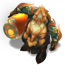 Warden Gragas Citrine chroma
