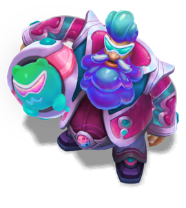 Space Groove Gragas Rose Quartz chroma