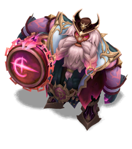 High Noon Gragas Rose Quartz chroma