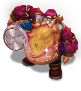 Music Fan Gragas Ruby chroma