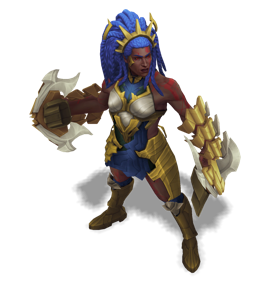 Chosen of the Wolf Ambessa Sapphire chroma