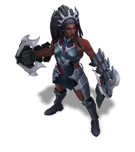 Chosen of the Wolf Ambessa Obsidian chroma