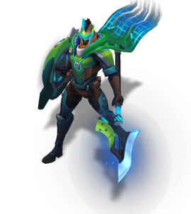 Pulsefire Pantheon Emerald chroma
