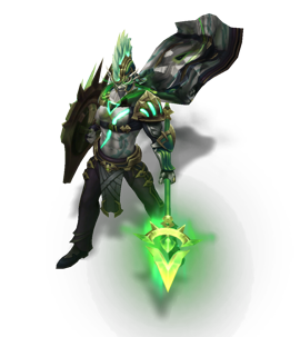 Ruined Pantheon Emerald chroma