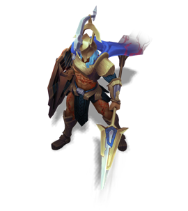 Chosen of the Wolf Pantheon Sapphire chroma