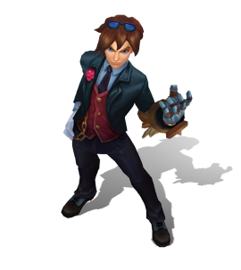 Debonair Ezreal Obsidian chroma