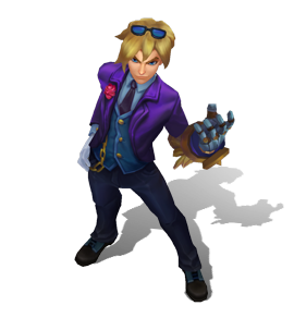 Debonair Ezreal Amethyst chroma