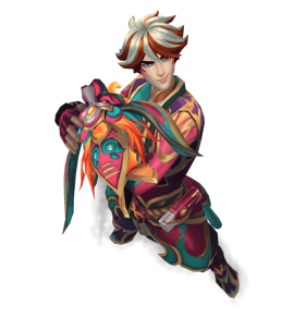 Porcelain Protector Ezreal Ruby chroma