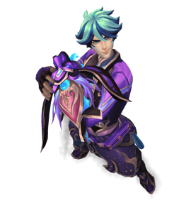 Porcelain Protector Ezreal Tanzanite chroma