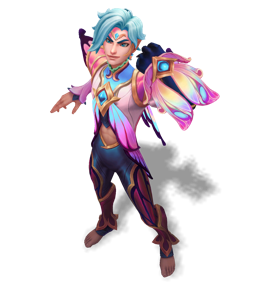 Faerie Court Ezreal Rose Quartz chroma