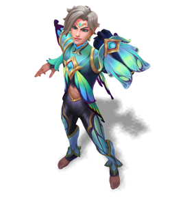 Faerie Court Ezreal Turquoise chroma