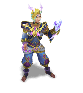 Heavenscale Ezreal Sapphire chroma