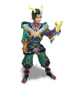 Heavenscale Ezreal Emerald chroma