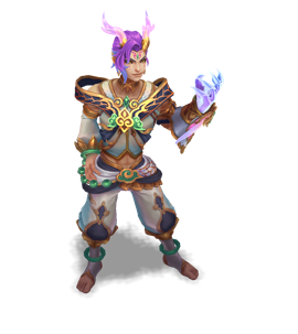 Heavenscale Ezreal Lustrous chroma