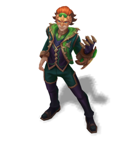 Masque of the Black Rose Ezreal Emerald chroma