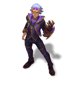 Masque of the Black Rose Ezreal Amethyst chroma