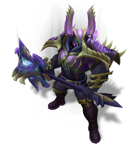 Pentakill III: Lost Chapter Mordekaiser Tanzanite chroma