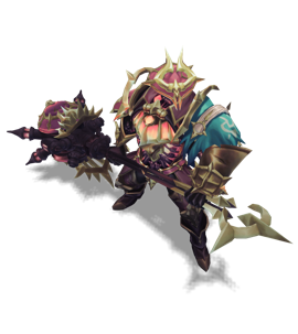 High Noon Mordekaiser Rose Quartz chroma
