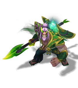 Spirit Blossom Yorick Emerald chroma