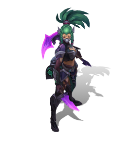 Headhunter Akali Tanzanite chroma