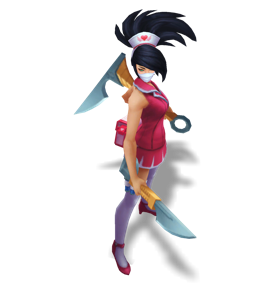 Nurse Akali Ruby chroma