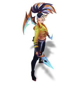 K/DA ALL OUT Akali Catseye chroma