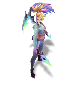 K/DA ALL OUT Akali Pearl chroma