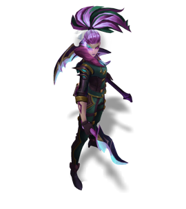 Crime City Nightmare Akali Obsidian chroma
