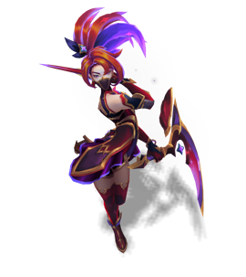 Star Guardian Akali Ruby chroma